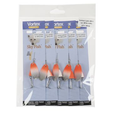 Блесна вращ. SKYFISH "Vortex" №3, арт. Northern Lights №3-1,BFNL3-OPU